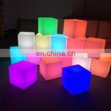 Garden Light LED Cube Chair Waterproof ColorfRohs 43cm LED Bar Table for Outdoor Event Party Mobile Bar Stools thumbnail-3