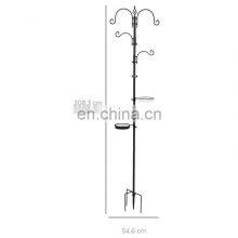 2021 High Quality Cheap Price Stand Station Tray Outdoors Metal Hanging Bird Feeder thumbnail-2