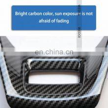 High Quality Car Steering Wheel Decorative Cover Trim Decal for Ford Bronco Accessories ABS Carbon Pattern thumbnail-3