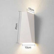 Aluminum LED Wall Lamp Warm White Cold White Light Eco-friendly Modern Bedroom Use thumbnail-3