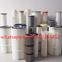 Plasma Cutting Machine Square Flange Dust Filter Element Flame Retardant Coated Polyester Fiber Dust Filter Cartridge 325*1000 thumbnail-4