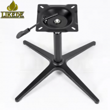 Hot Sale High Quality Aluminum Lounge Chair Base Black Metal Sofa Legs With Powder Coating Finish thumbnail-2