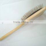 Guangdong Wooden Hair Brush Wholesale , Metal Pins Paddle Brush thumbnail-2