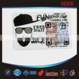 MTT23 Clear Transparent PVC Business Card/plastic Business Cards thumbnail-2