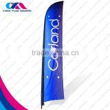 Top Quality Custom Beach Advertise Fiberglass Feather Flag Banner thumbnail-3