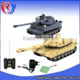 New popular rc tank model toy tank with music and light