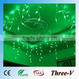 192LED 8*0.65M Led Xmas Lights Wedding Holiday Decoration Window Door Hanging Curtain Light