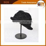 Fashion Knitted Girls Beautiful Cute Ladies Winter Caps for Wholesale thumbnail-2