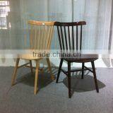 Leisure Coffee Shop Chair With Wooden Legs thumbnail-1
