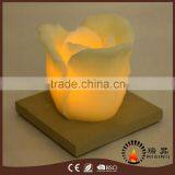 Real Wax Craft candles with battery operated flameless light