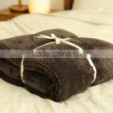 Ryohin Keikaku MUJI Wind Mesh Flannel Blanket Thickening Coral Blanket Air Conditioning Blanket That Leisure Sofa Mat thumbnail-4