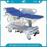 AG-HS008 Hydraulic Patient Transport Hospital Stretcher Trolley for Ambulance thumbnail-1