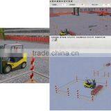 Simulate Software,education Training,Forklift Virtual Simulation Training System (include Operating Mechanism and Soft) Quality Choice