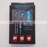 LED Flashing Earphone for Phone and Pc/light up Earphones With Cute Design thumbnail-5