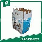 SPECIAL DESIGN BE FLUTE CORRUGATED SHIPPING MOVING BOX WITH MATT LAMINATED thumbnail-1
