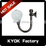 KYOK High Quality Wholesale Cheap Curtain Accessories,special Design Silver Curtain Hooks,16/19/22/25mm Curtain Rod Hooks Supplier's Choice thumbnail-5
