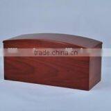 Competitive price solid poplar funeral supplies wooden urn cremation