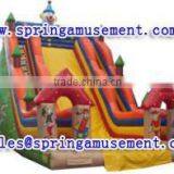 giant happy clown inflatable slide, inflatable water slide, inflatables SP-SL104