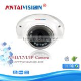 high quality dome 2.0mp 1080p ahd infrared camera with array leds and IP66 metal casing