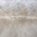 100% Polyester Fake Rabbit Fur Velvet Blanket Fabric Thick Soft Rabbit Long Plush Fur Cushion Fabric