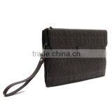 Letters Pattern Leather Men Clutch Purse Bags and Wallets for Business thumbnail-2