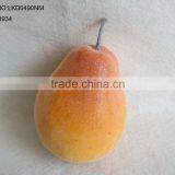 Decorative Artificial Foam Pear 3"*4.5" With Emulation Sugar for Havest Home Decoration thumbnail-5