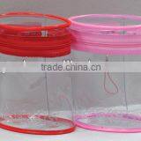 Clear PVC Zippered Plastic Blanket Packaging Bag thumbnail-1