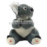 stuffed plush grey bluetooth koala bear toys with speaker Made in China