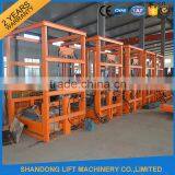 5m 2000kgs Warehouse Guide Rail Chain Lifting Cargo Lift thumbnail-3
