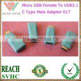 USB 3.1 Type C Male to Micro USB Female Adapter 017