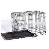 Ekia Wholesale Dog Cages Double Door Metal Dog Crate With Multiple Sizes Quality Choice Most Popular thumbnail-3