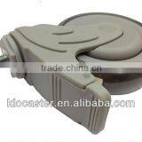 All-plastic Medical Swivel Caster Wheels 125mm thumbnail-1