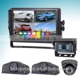 9 inch monitor recording system for bus