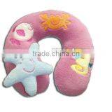 Best Lovely Pink Plush Baby Neck Pillow With Animal Shape thumbnail-1