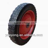 10x1.75 Diamonds Pattern Solid Rubber Wheel
