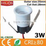 China Supplier 3w Mini 12v Led Recessed Light thumbnail-3