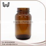 150ml Brown Wide Mouth Capsule Bottle thumbnail-1