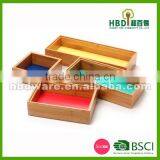 High Quality Bamboo Wood Organizer,wood Store Tray thumbnail-2