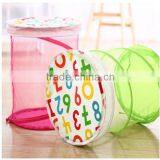 Pop-up Storage Hamper for Children Toy Laundry Basket With Cap