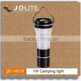 Bright 2 in 1 extensible camping lantern led flashlight with hook