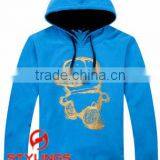 Microfiber Mens Cheap Fleece Hoodie Jacket thumbnail-2
