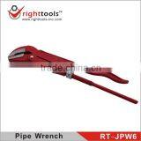Right Tools 45 Degree Curved Jaws Pipe Wrench With VPA/GS Approval