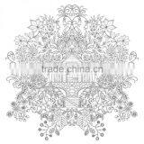 Free and Printable Secret Garden Coloring Book thumbnail-6