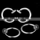 Surgical Steel Seamless Segment Ring / Hoop - Lip / Nose / Ear / Eyebrow / Belly Ring