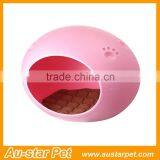 New Style Top Quality Egg-shaped Durable Eco-friendly Plastic Pet Dog Bed / Pet House With Cushion Inside thumbnail-4