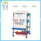Movable Double-side Kids Painting Wooden Easel thumbnail-4