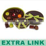 Popular Design Custom Logo Silk Printing Cardboard Round Truffle Packaging Box thumbnail-6