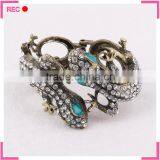 New Design Bangles Exaggerated, Lizard Shaped Crystal Bangles Wholesale thumbnail-1