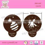 Latest New Cupcake Cake Stencil