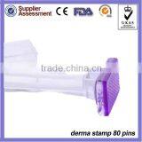 80 Needles Derma Stamp Titanium Skin Roller Company,others 12/35/40 Needles thumbnail-1
